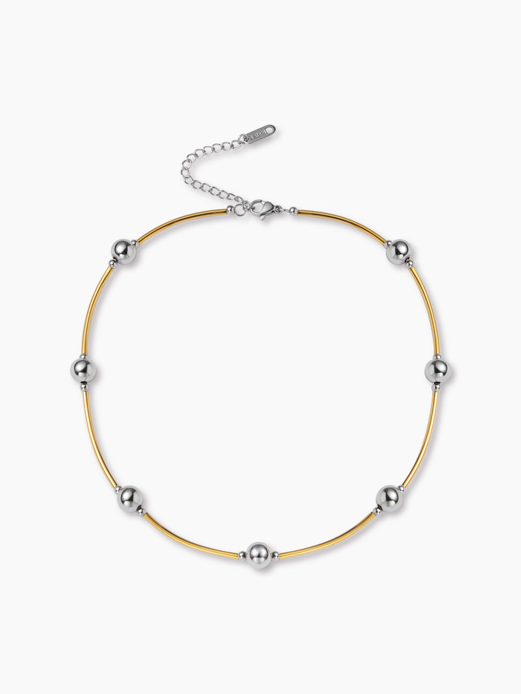 Perlenkette aus 18K vergoldetem Edelstahl