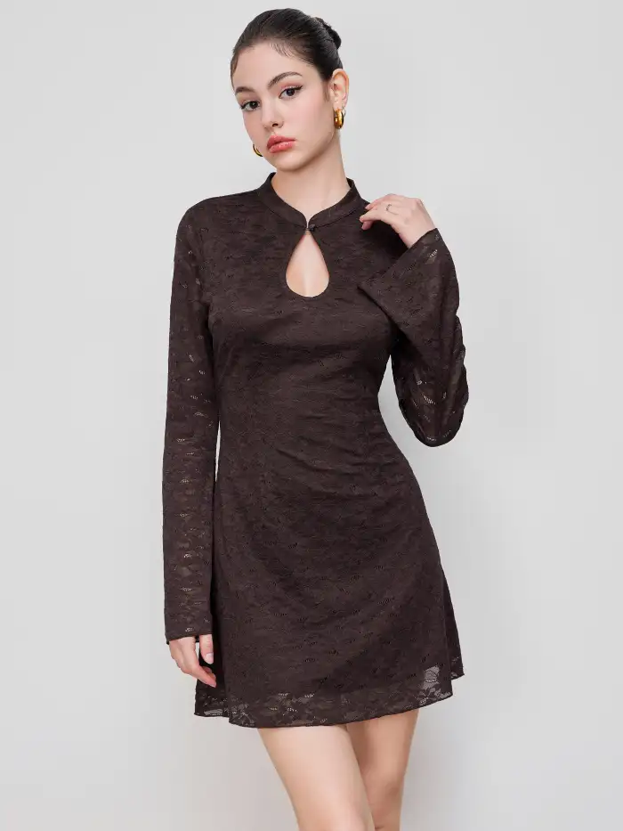 i am gia black mini dress VIRA MINI DRESS