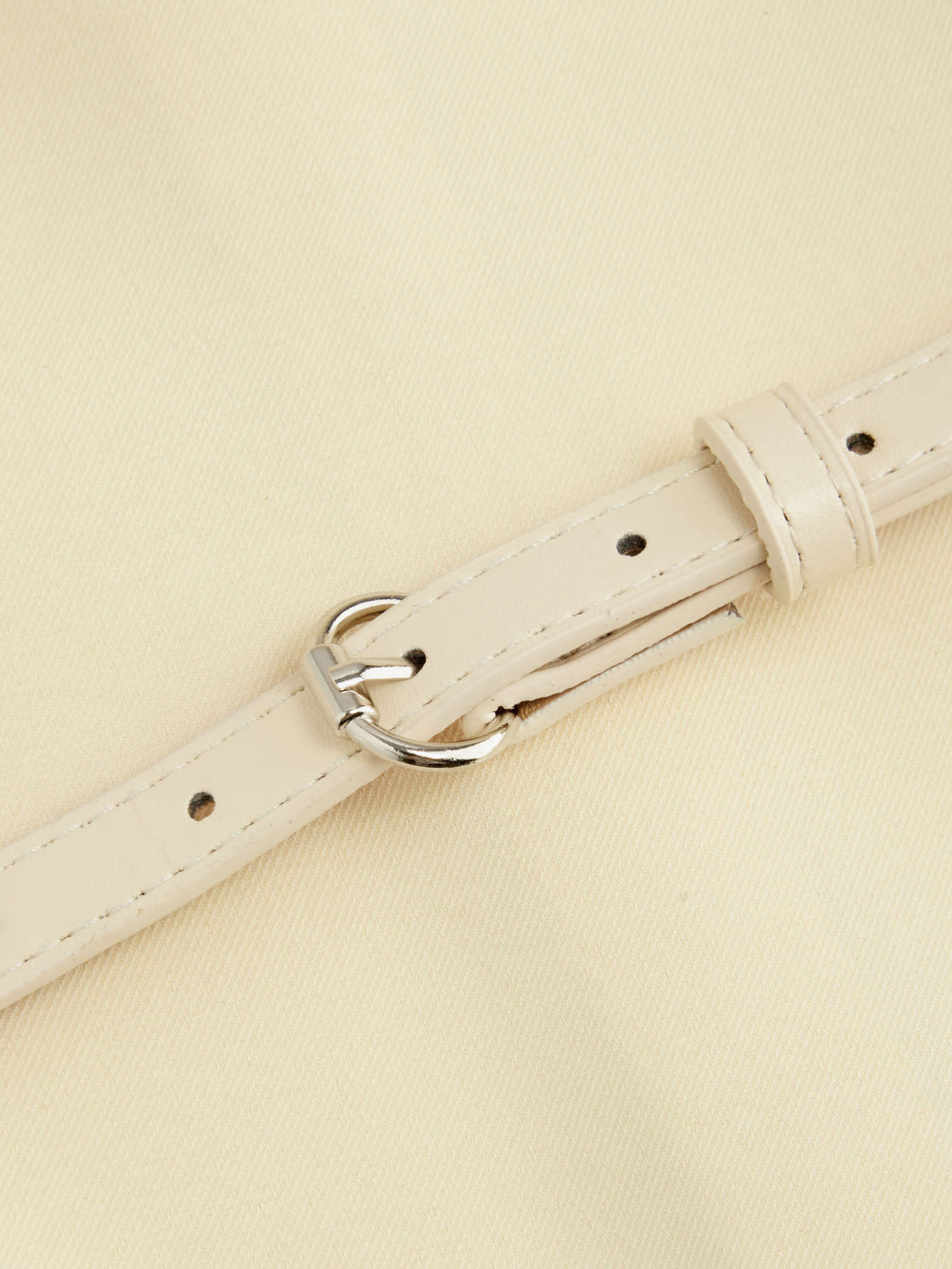 Boat Neck Belted Mini Dress