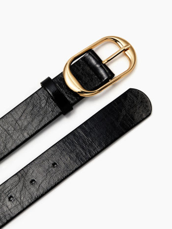 OVAL BUCKLE BELT