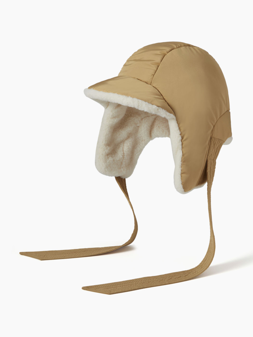 PUFFER FUZZY BOMBER HAT