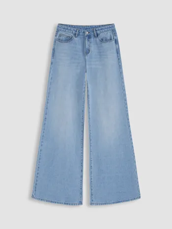 Tief sitzende, lockere Hosen