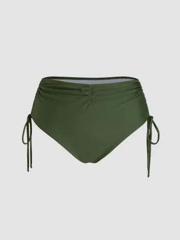 Toile de Jouy Slip bikini arricciato