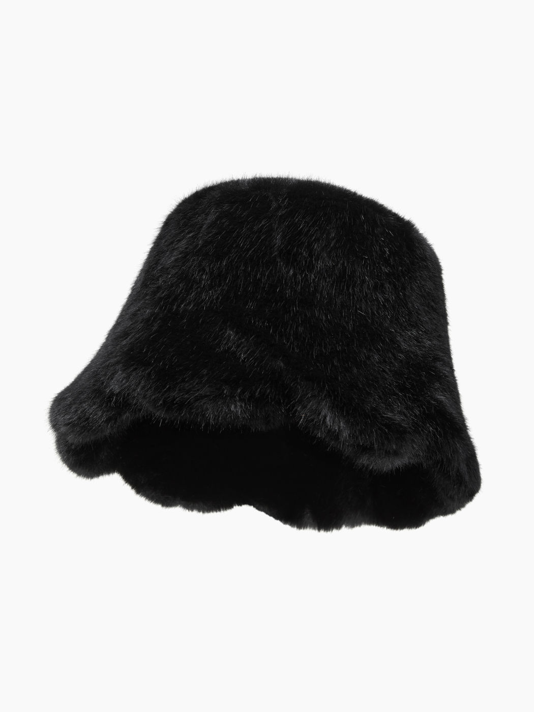 CLOUD SHAPE FUZZY BUCKET HAT