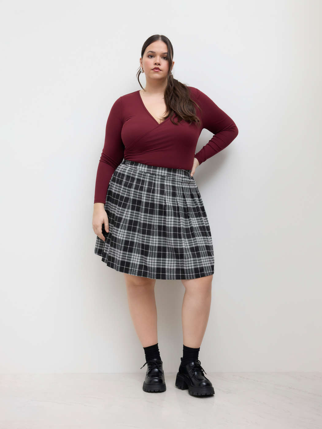 Clothing Plaid Skirt Size 14 Pendelton Signature Tartan 100% Wool