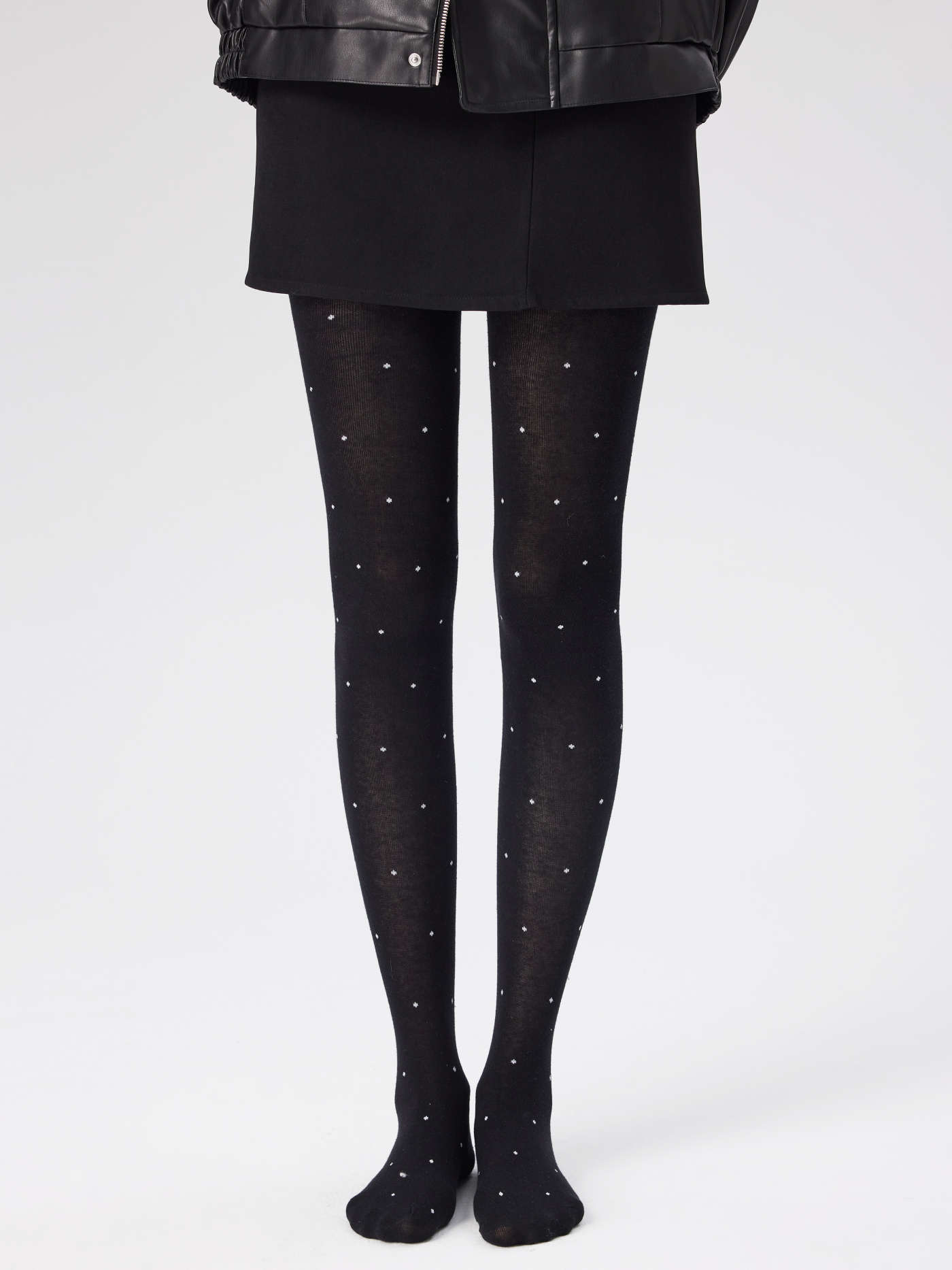 Cotton POLKA DOT TIGHTS For Daily Casual