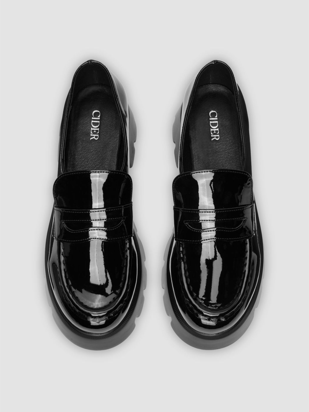 Chunky Heel Loafers