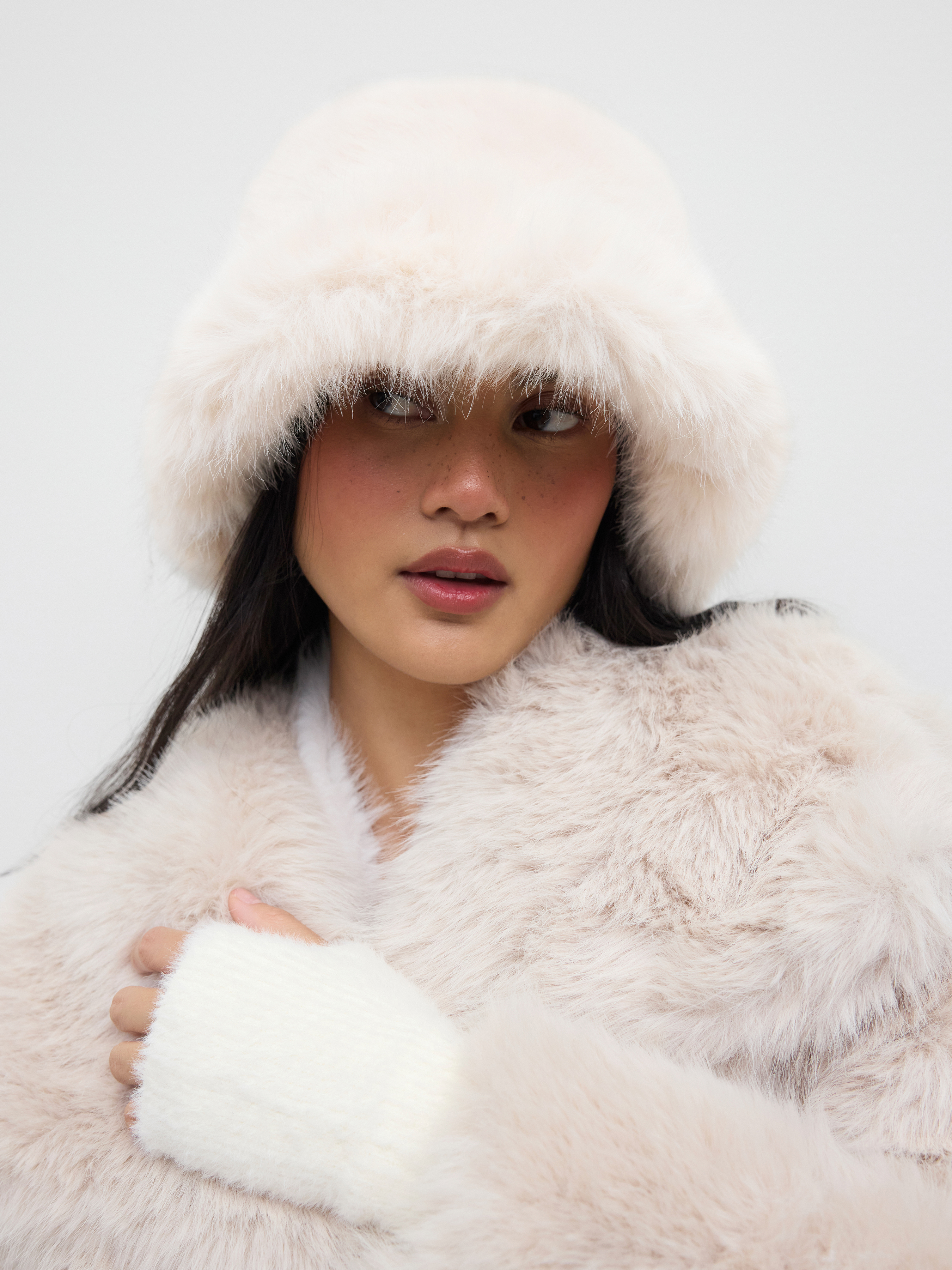 ジャケット・アウター CARLA fluffy jacket Western Midi Bubble Puffer Jacket - White | Levi's® US
