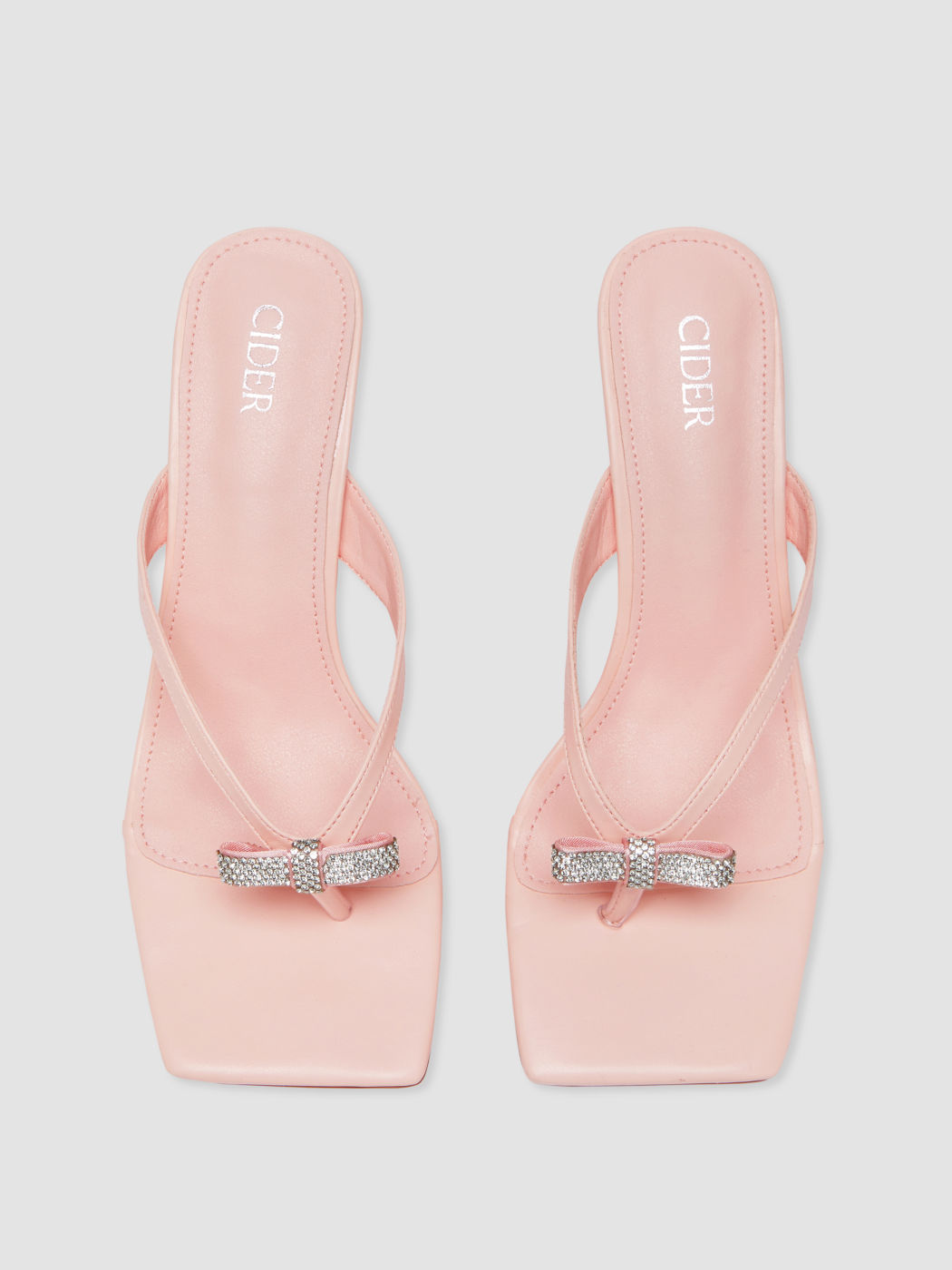 Rheinstein-Bogen-Flip-Flop-Quadratfuß-Höheels