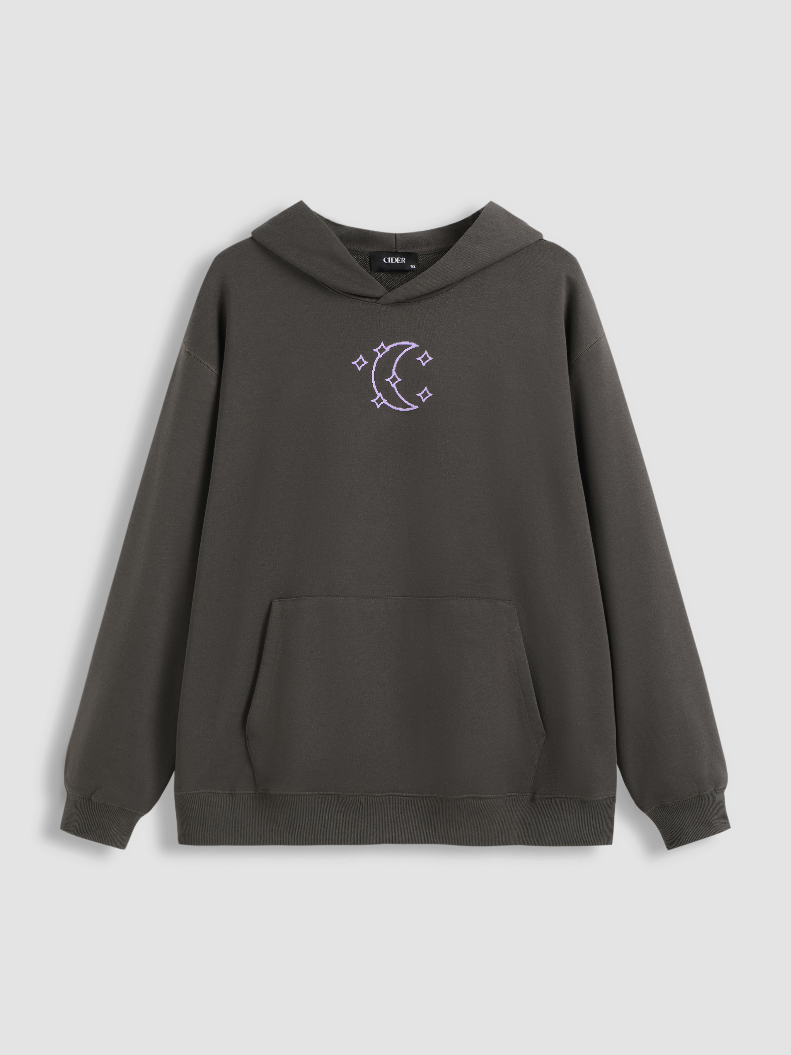 【DISCERNMENT】Y curve hoody AWDis Contrast Sports Polyester Zoodie - PenCarrie