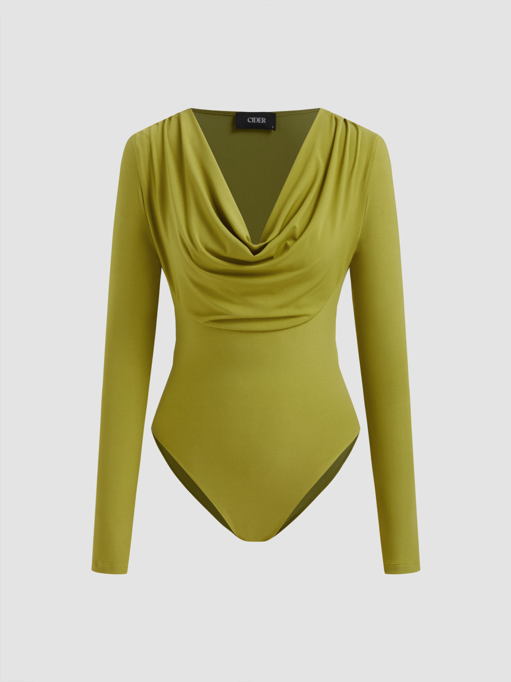 Cowl Neck Ruched Body