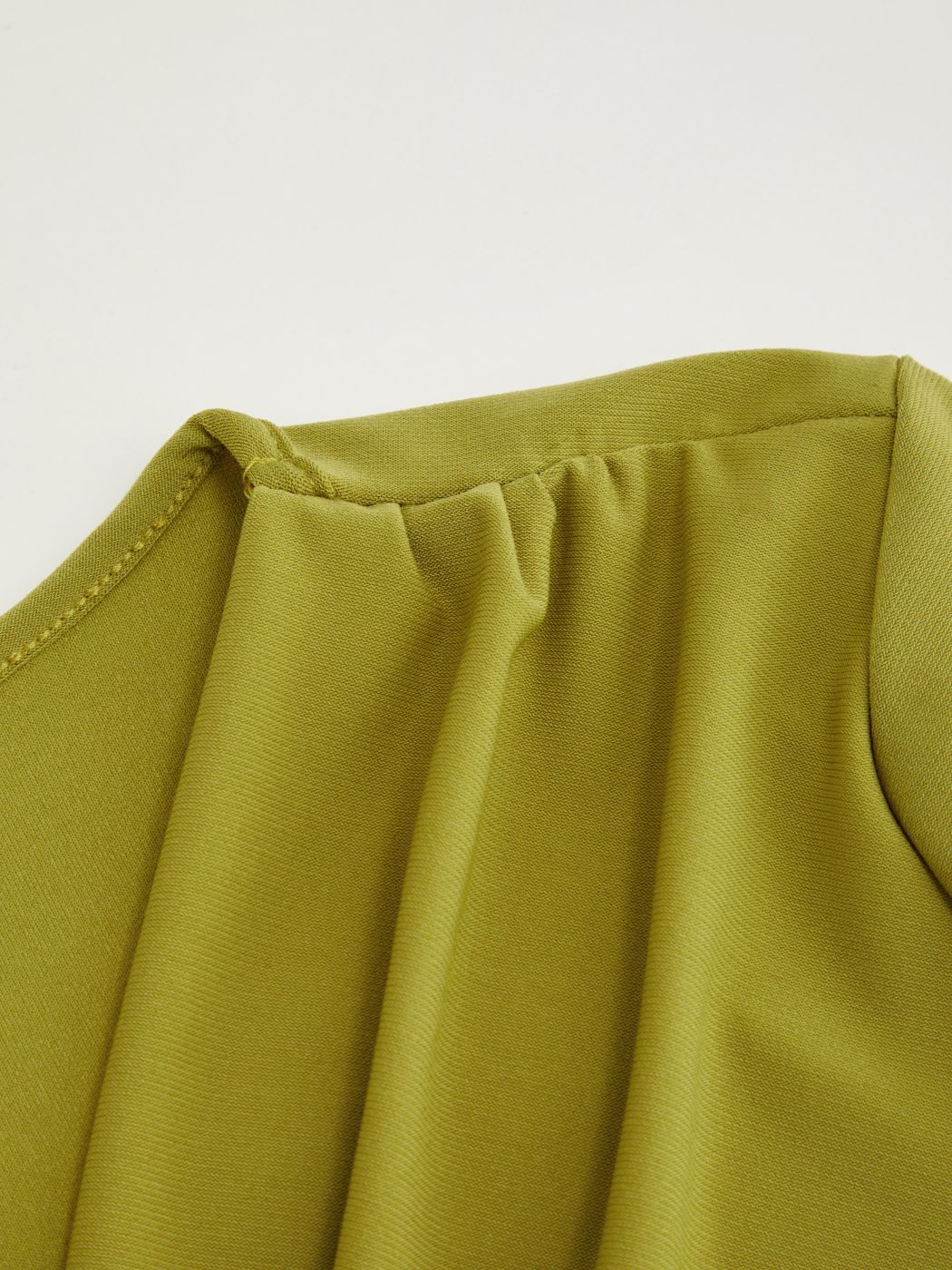 Cowl Neck Ruched Body
