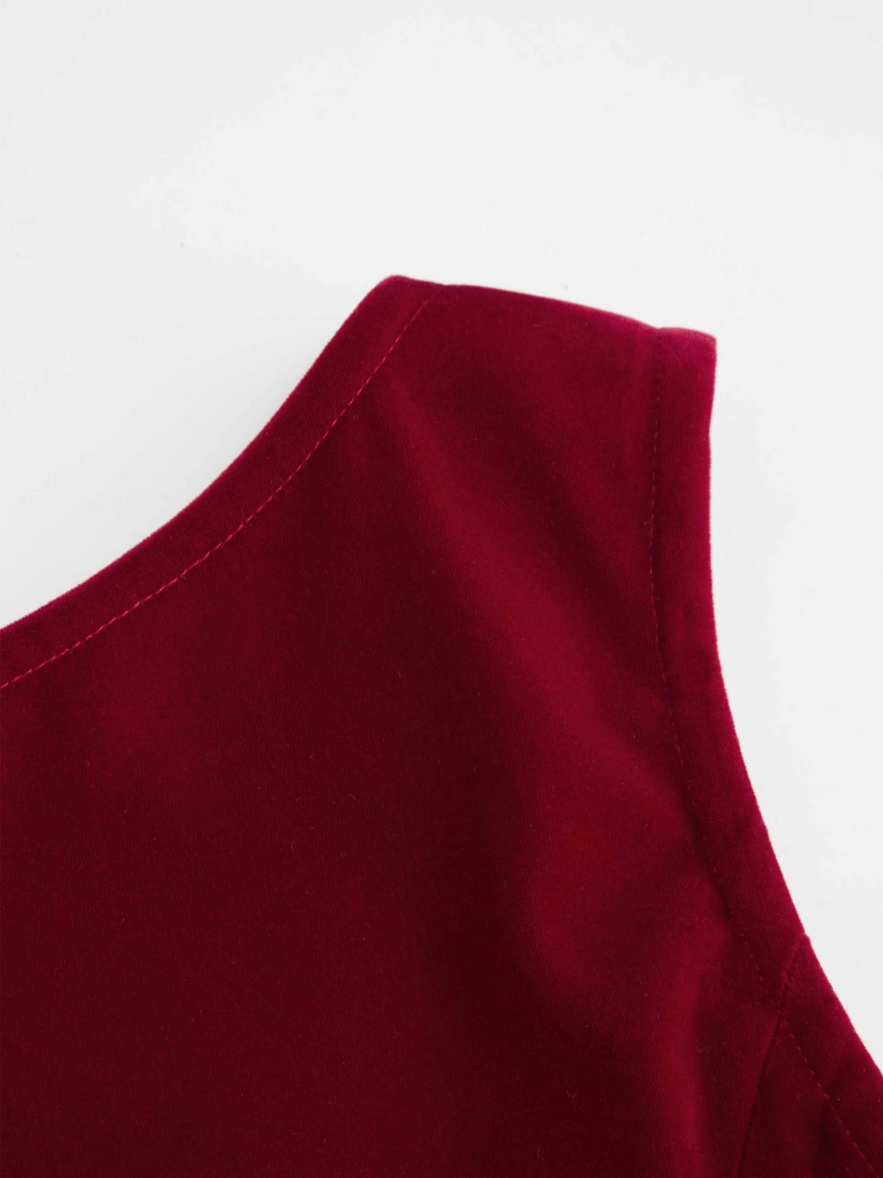 Velvet Boat Neck Ruffle Bubble Hem Mini Dress Curve & Plus