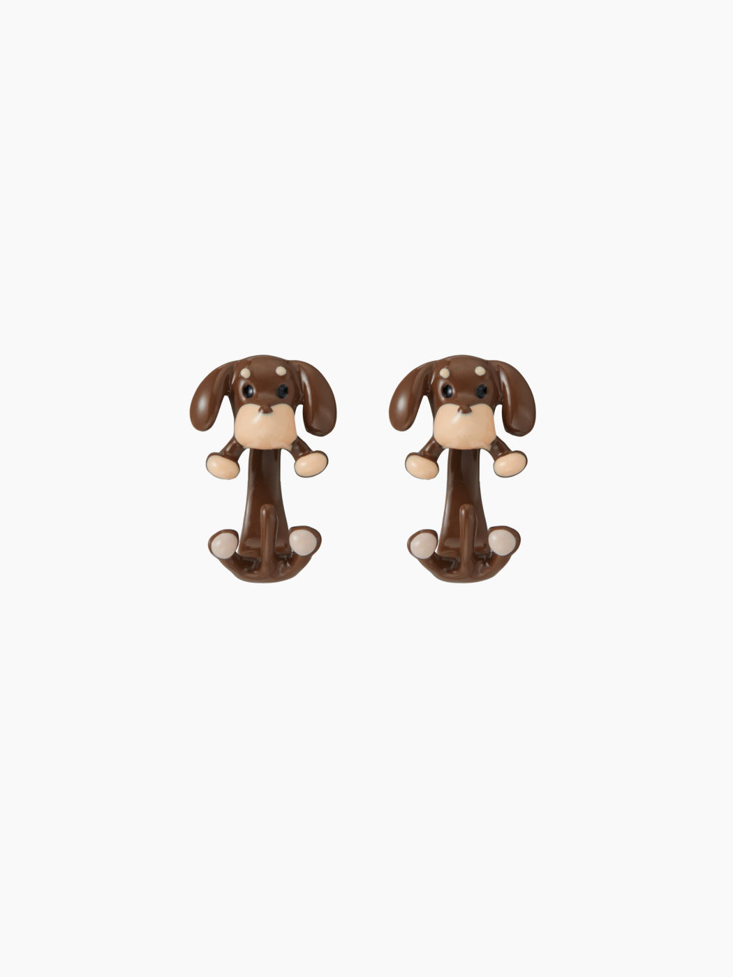 DOG STUD EARRINGS