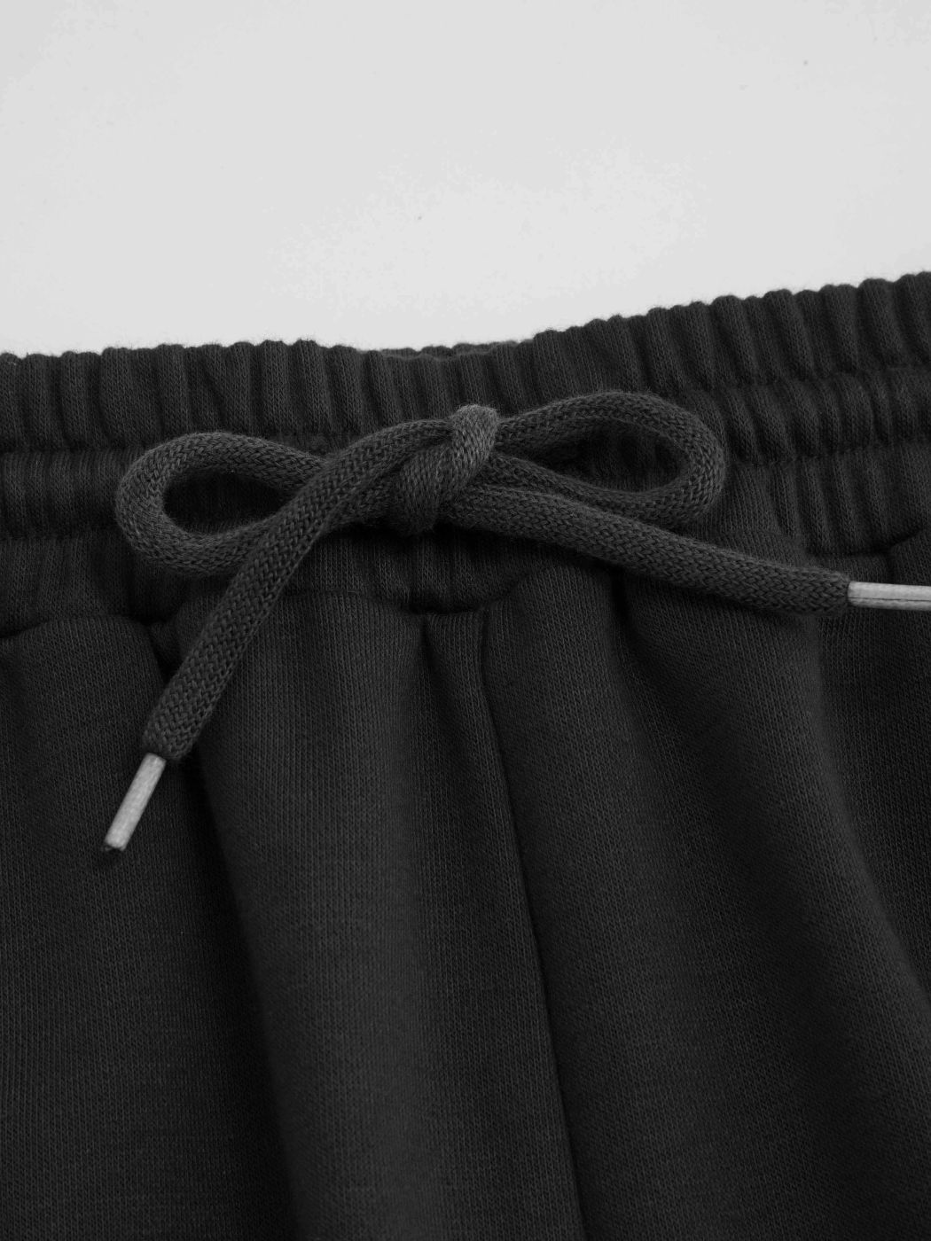 Terry Mid Rise Knotted Pocket Jogger Sweatpants Kurve & Plus