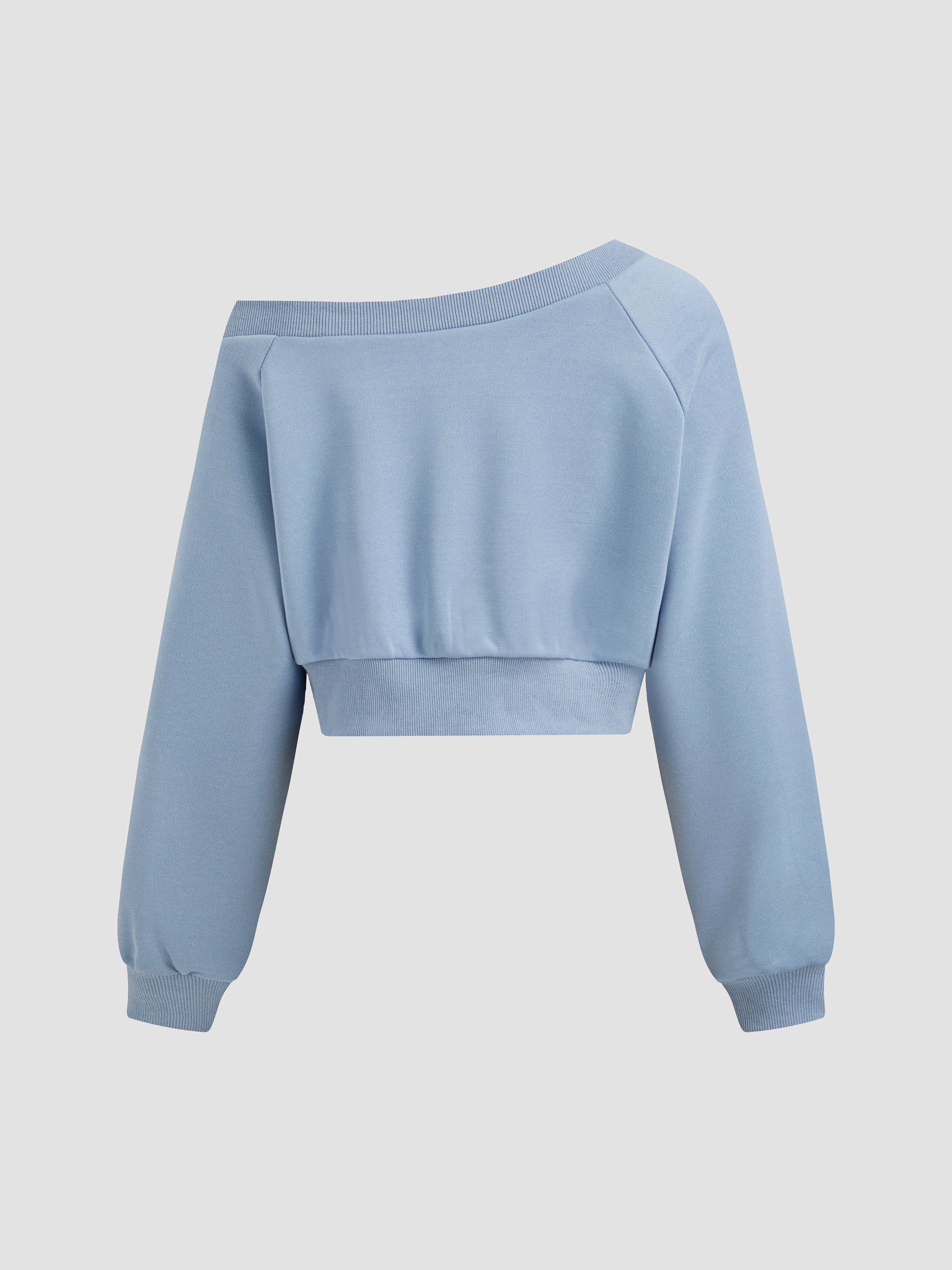 tシャツ Off-Shoulder Cropped Sweatshirt レディース SweatyRocks Women's Cropped Sweatshirts Off The Shoulder