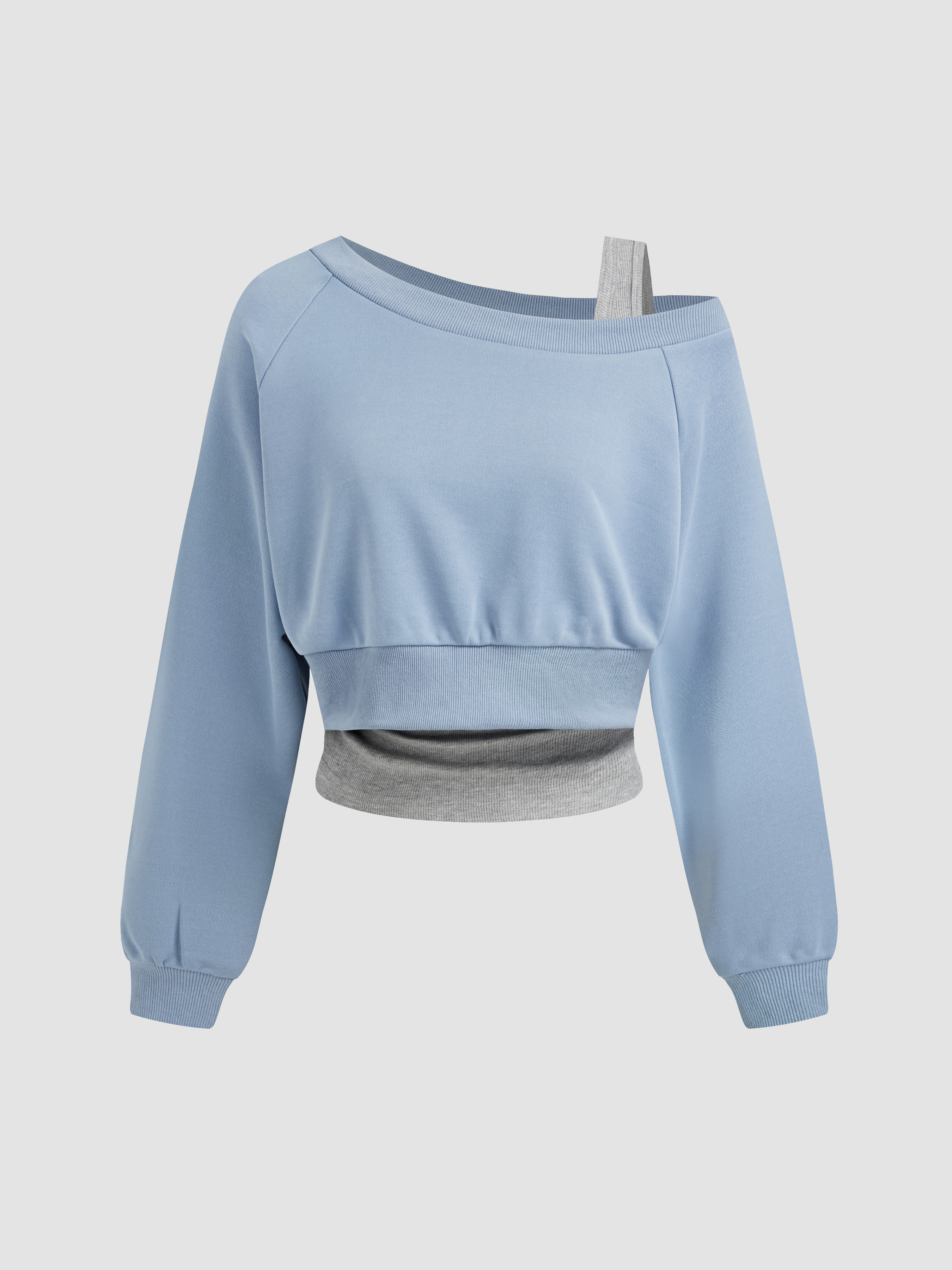 【WONDER WONDER】Rake Terry Collar Cropped Short Sleeve T Wonderlooper66272ad23828951685