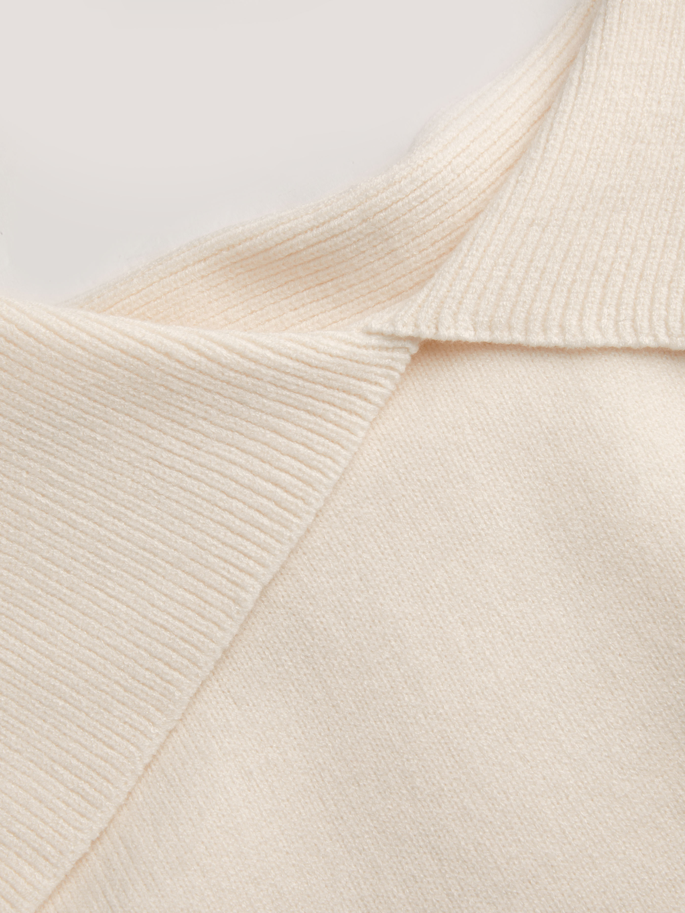 Knitted Collar Tank Top