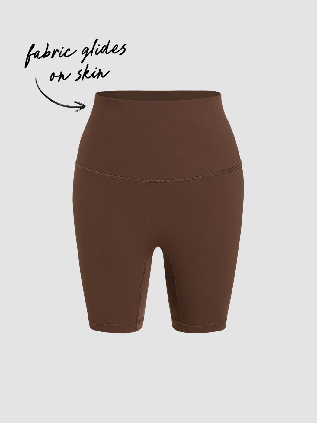 5" High Rise Solid Active Shorts 