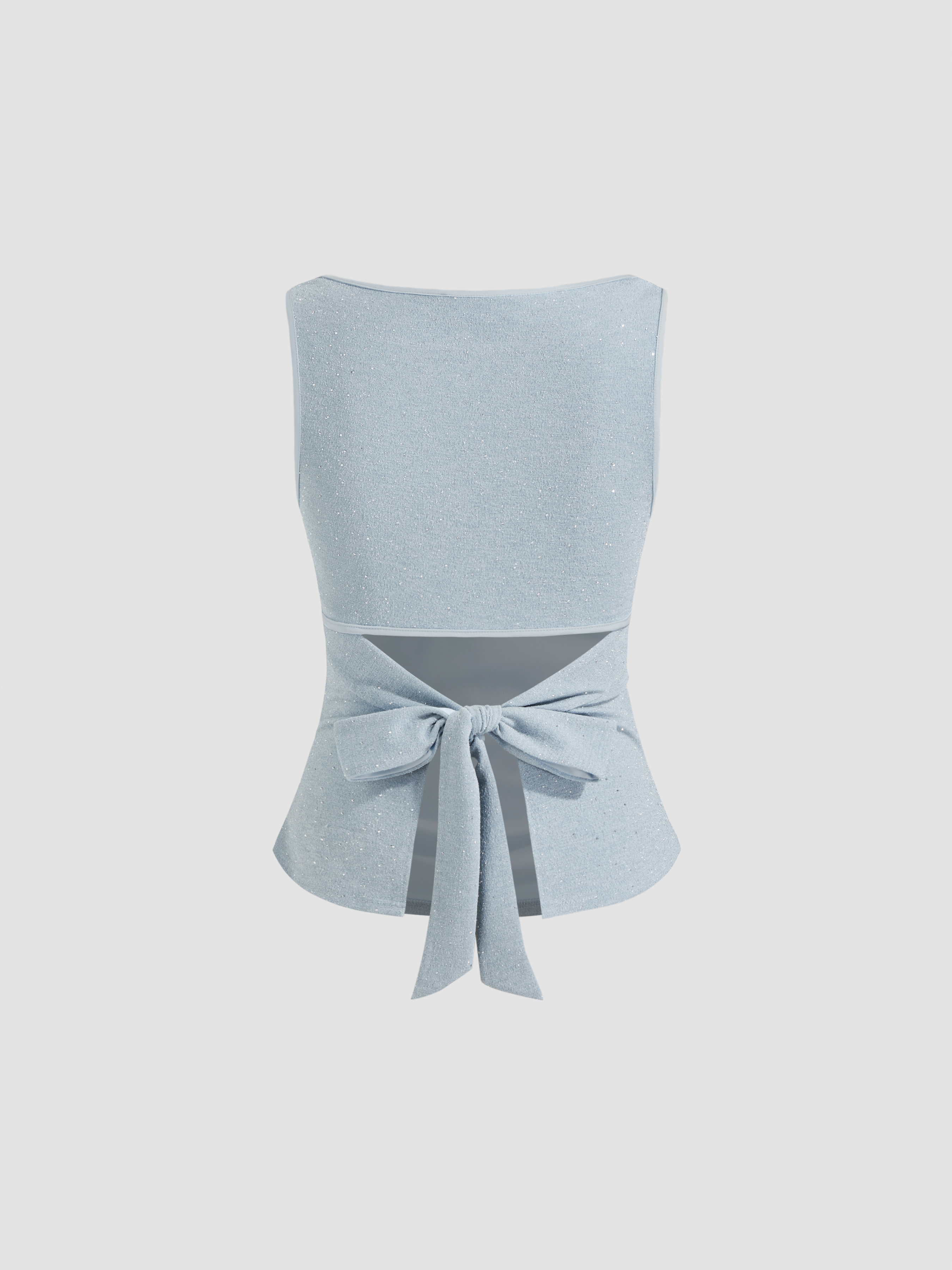 トップス ohotoro Boat Neck Tie Knit boat neck tie knit - ohotoro