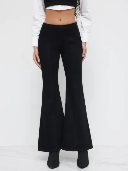 Mandarin Collar Ruched Split Top