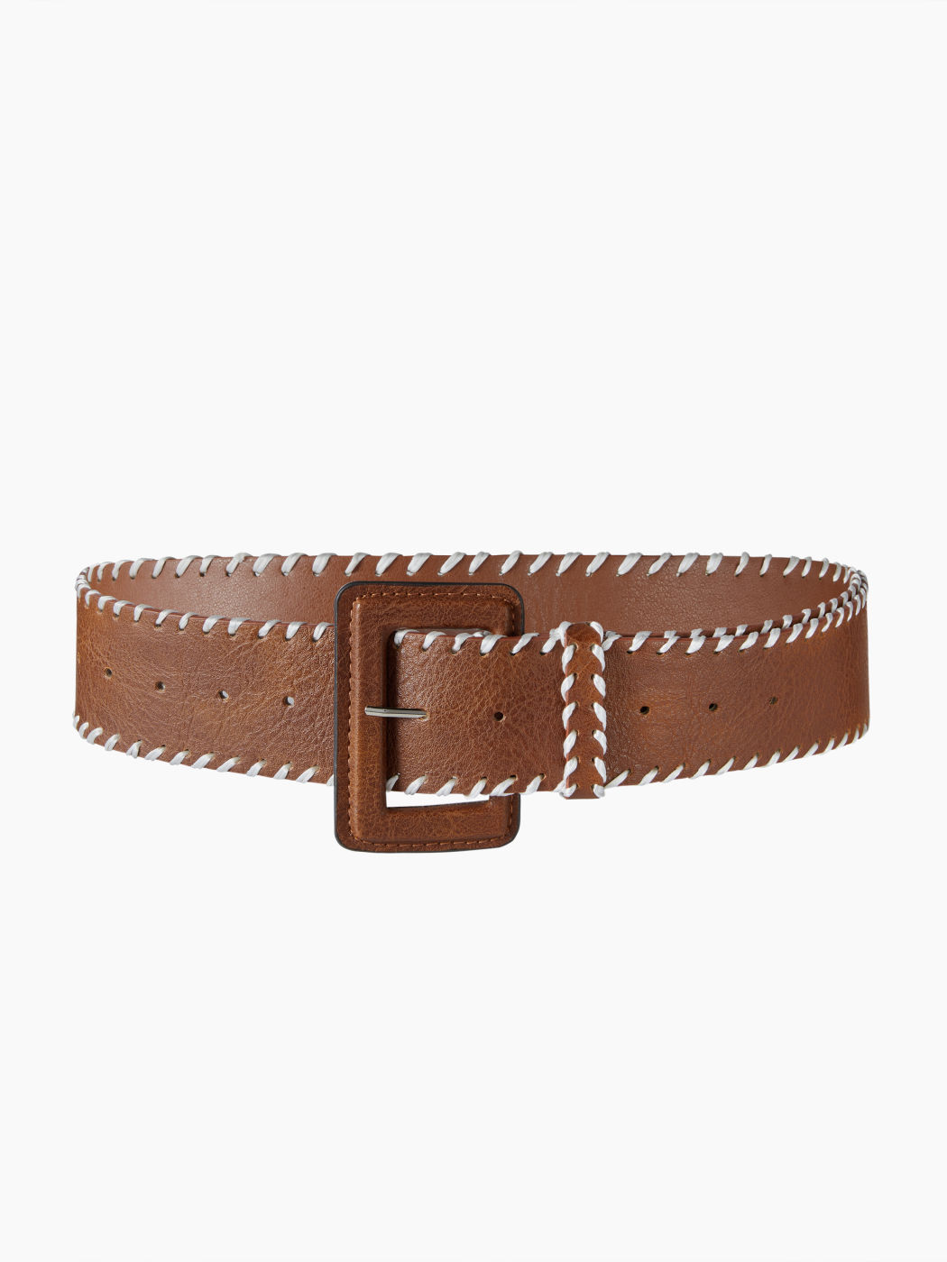 EMBROIDERED SQUARE BUCKLE BELT