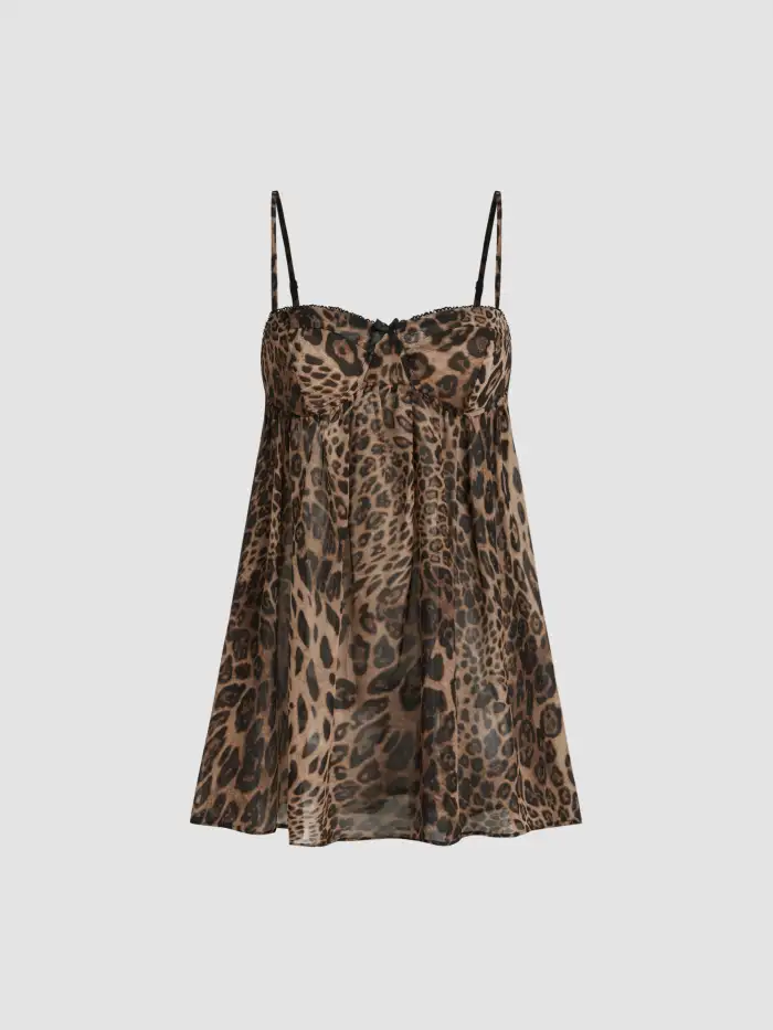 Polka Dot Asymmetrical Neck Ruched Romper