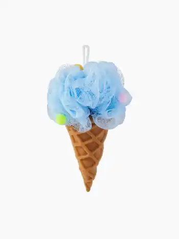 ICE CREAM & CAKE SHAPED SHOWER PUFF