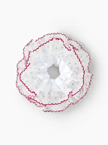 Woven Petite Mid Rise Elastic Waist Ruffle Hem Tiered Maxi Skirt