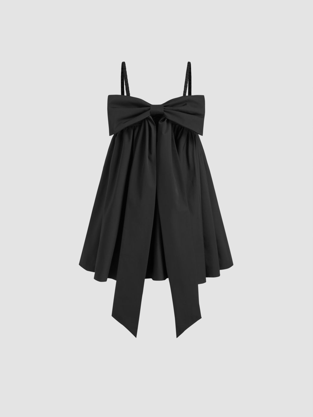 Bowknot Ruffle Cami Mini Dress