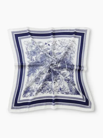 SQUARE TOILE DE JOUY HEADSCARF
