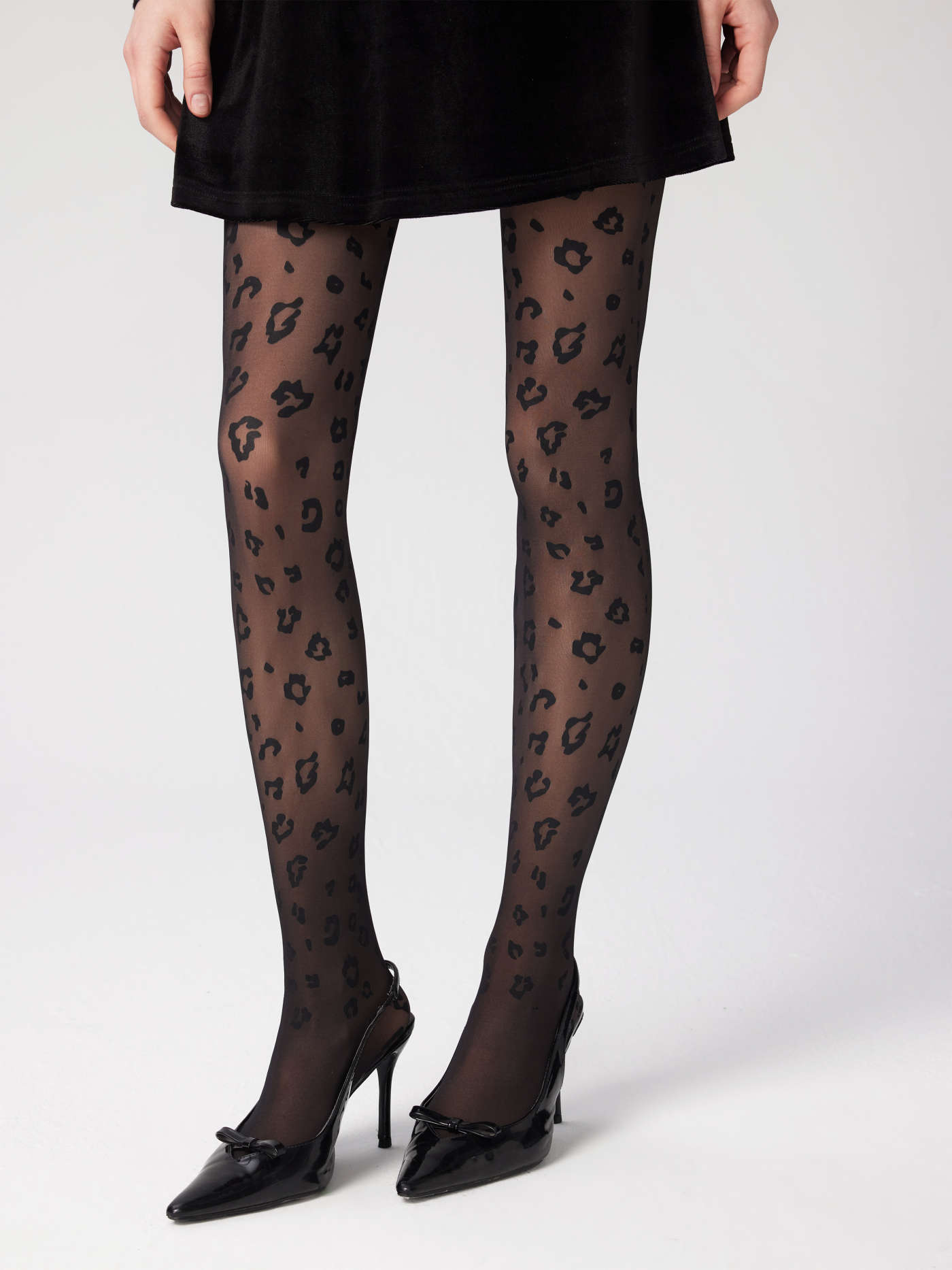 STAR & LEOPARD PRINT TIGHTS
