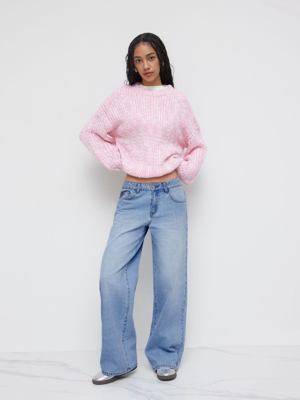 Cider Denim Low Rise Pocket Straight Leg Jeans