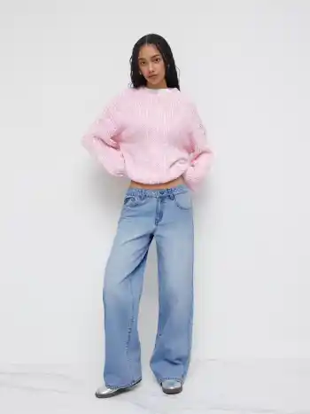 Cider Denim Low Rise Pocket Straight Leg Jeans