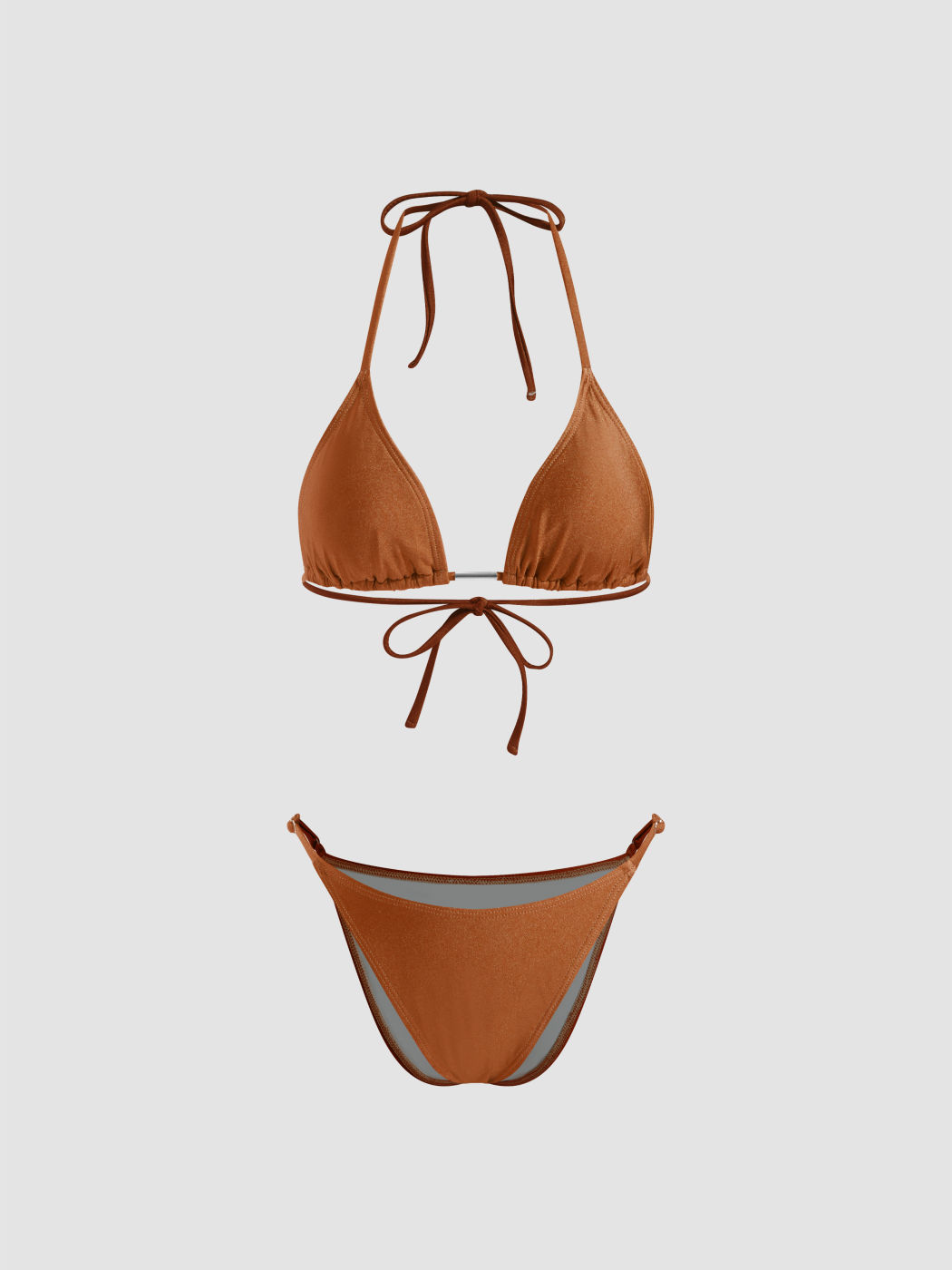 Halter Neckline Bikini Set