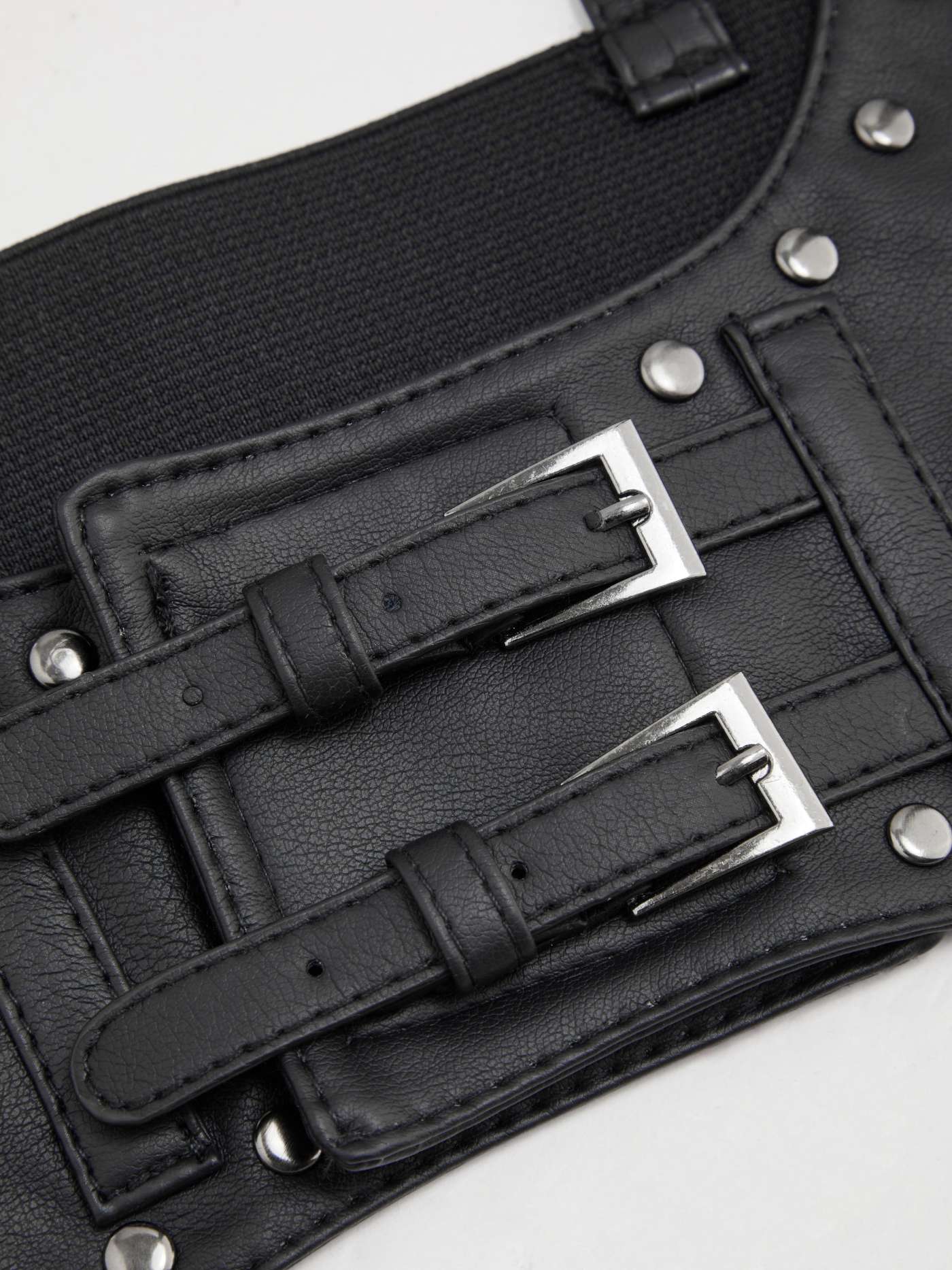 BUCKLE STUDDED CORSET BELT For Party/Clubbing