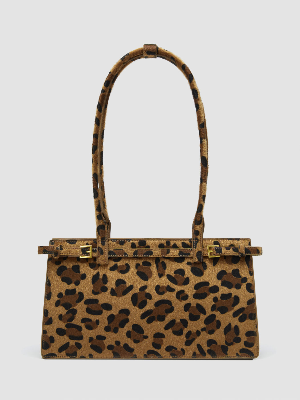 Leopardenmuster Gürteltasche aus Kunstfell