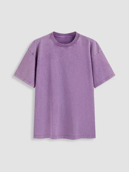 Mandarin Collar Ruched Split Top