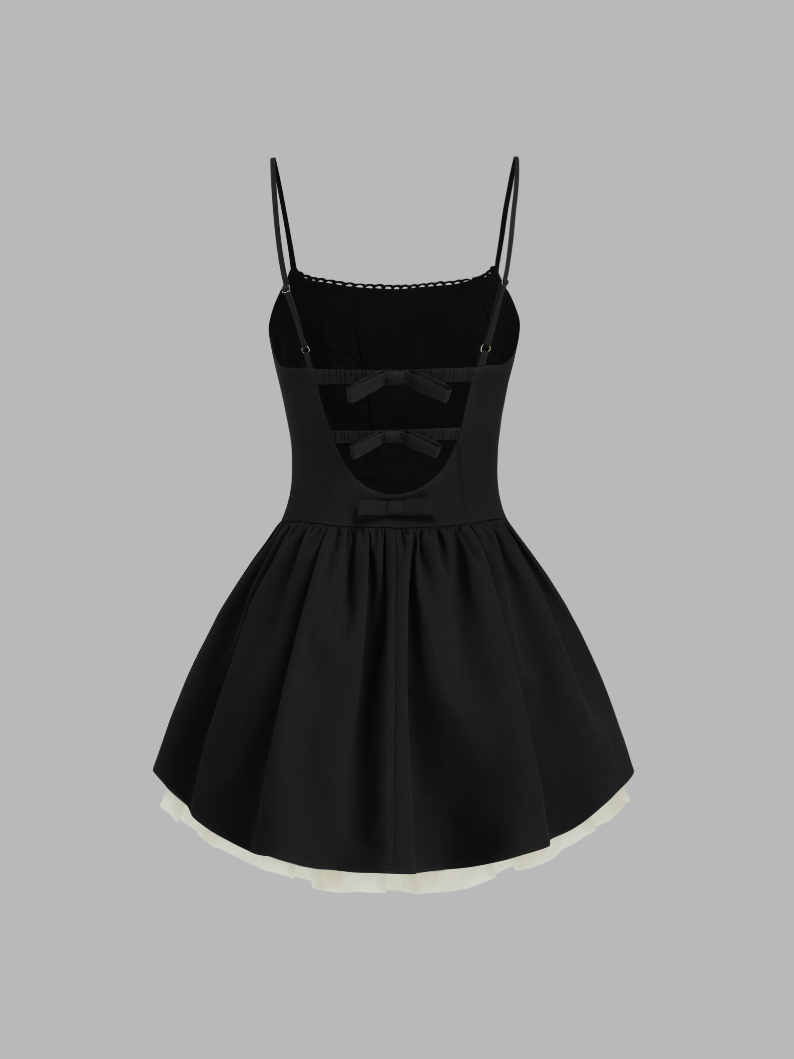 【YAN13】SQUARE NECK FRILL MINI OPS 2color ■関税込■韓国 YAN13】SQUARE NECK FRILL MINI OPS 2color □関税込□韓国