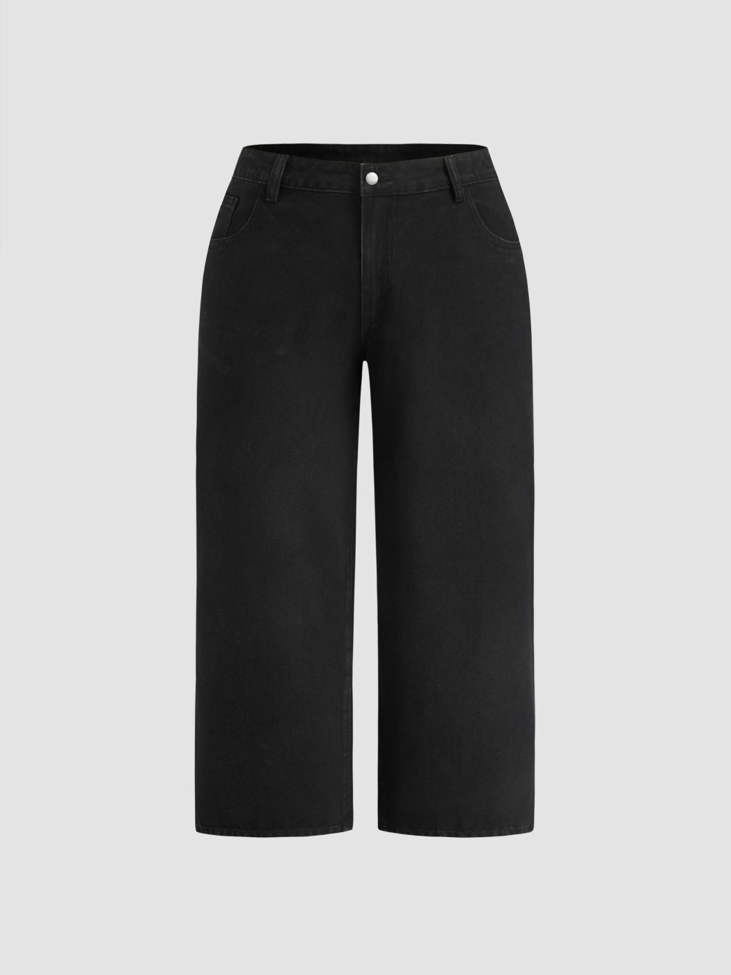 Mid-Rise Straight Leg- Cropped Curve & Plus