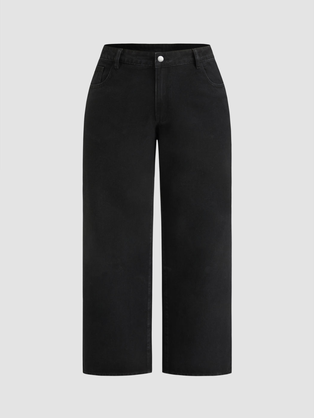 Mid-Rise Straight Leg Curve & Plus