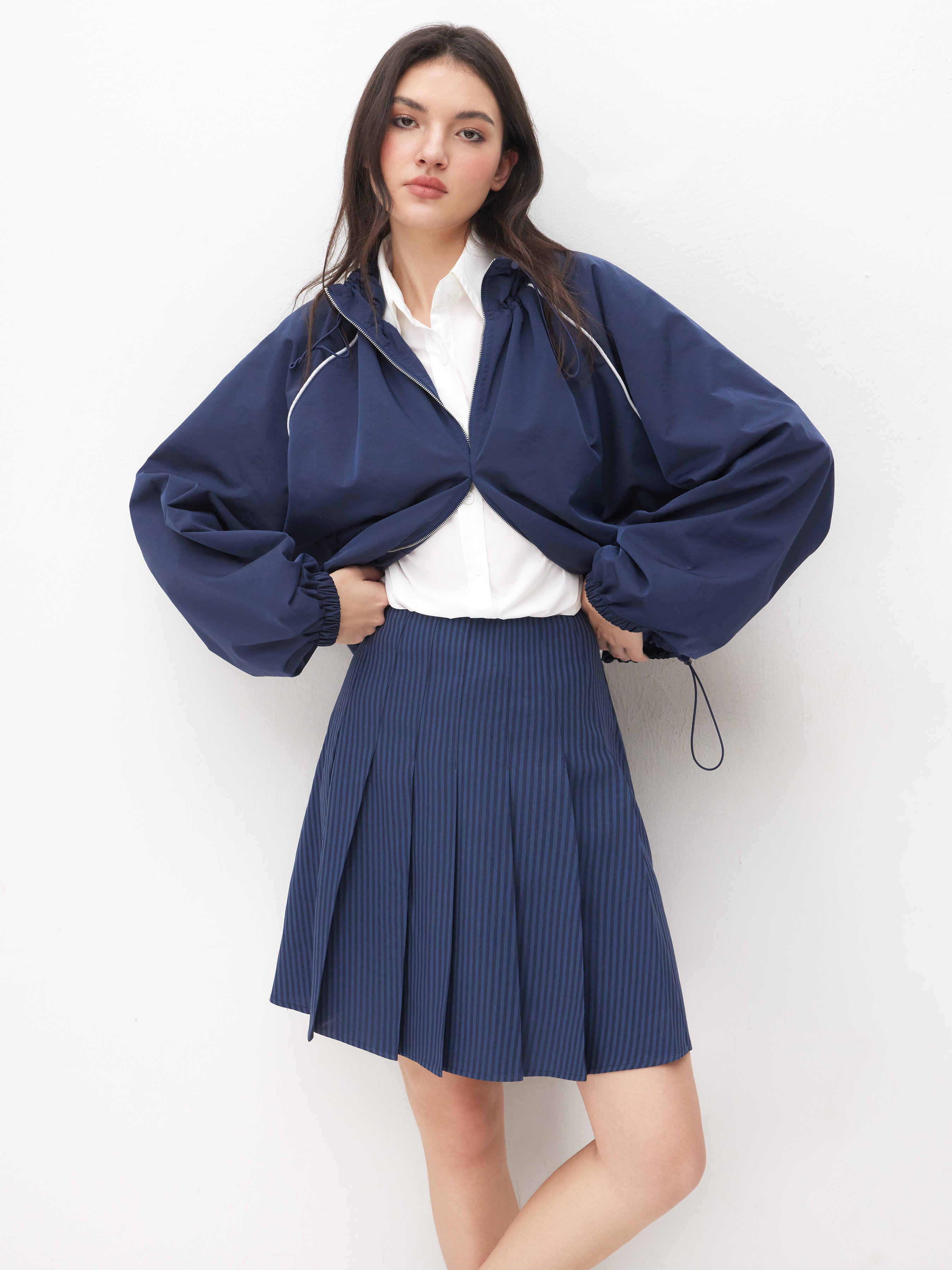 ミニスカート [oftenso] Curved wrap pleated midi skirt bkk24349_pink_xl?pdp.template