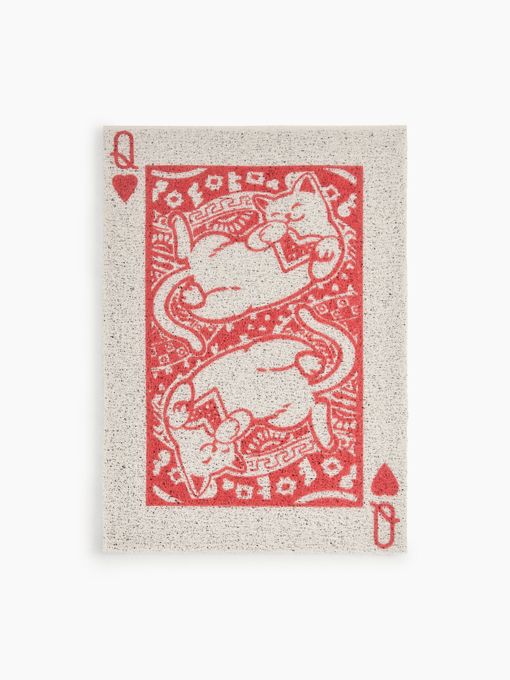 CATS OF HEARTS DOORMAT