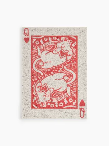 CATS OF HEARTS DOORMAT