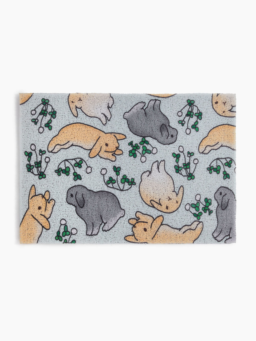 RABBIT PATTERN DOORMAT