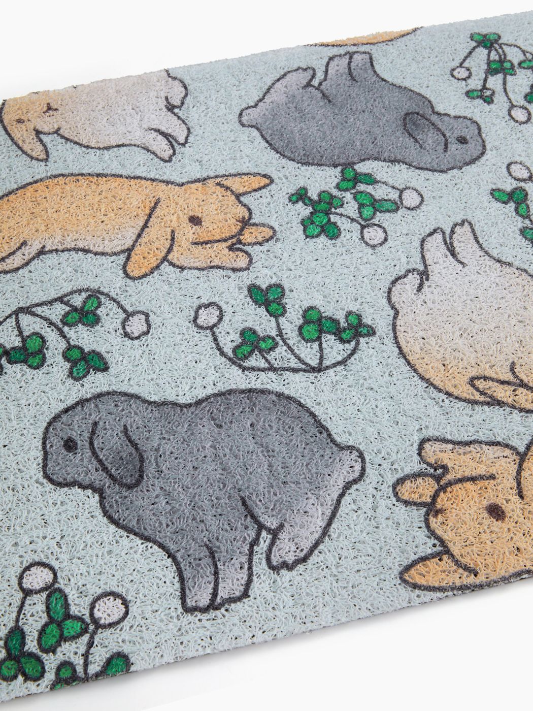 RABBIT PATTERN DOORMAT