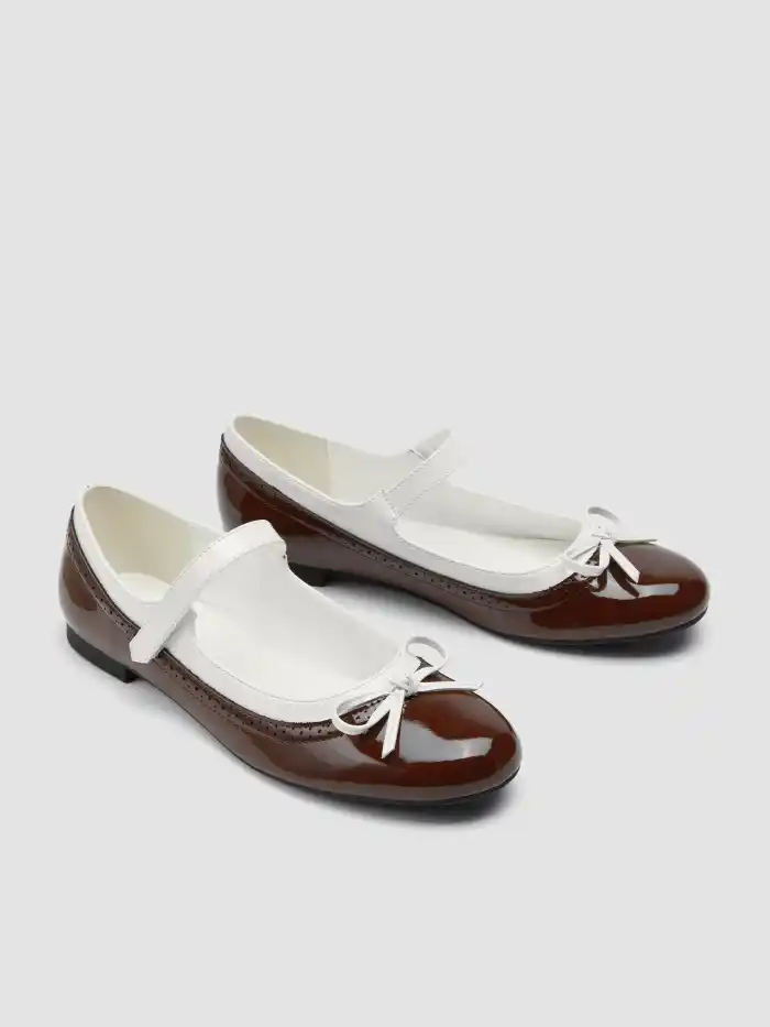 Ballet Satin Bow Mary Jane Heels