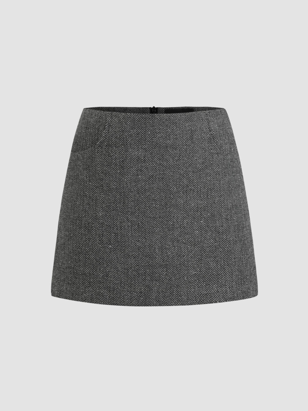 Jacquard Low Rise Mini Skirt