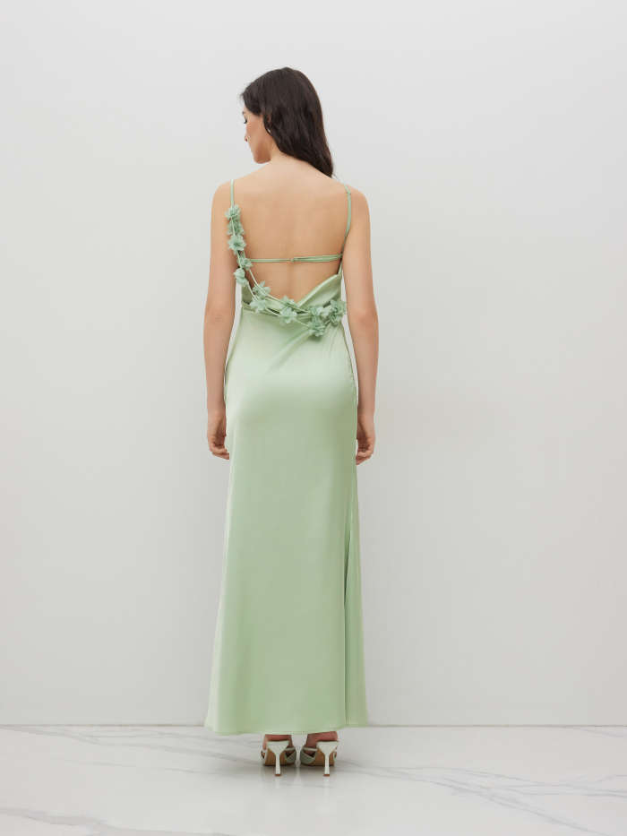 cider olive green dress Emerald Green Dress