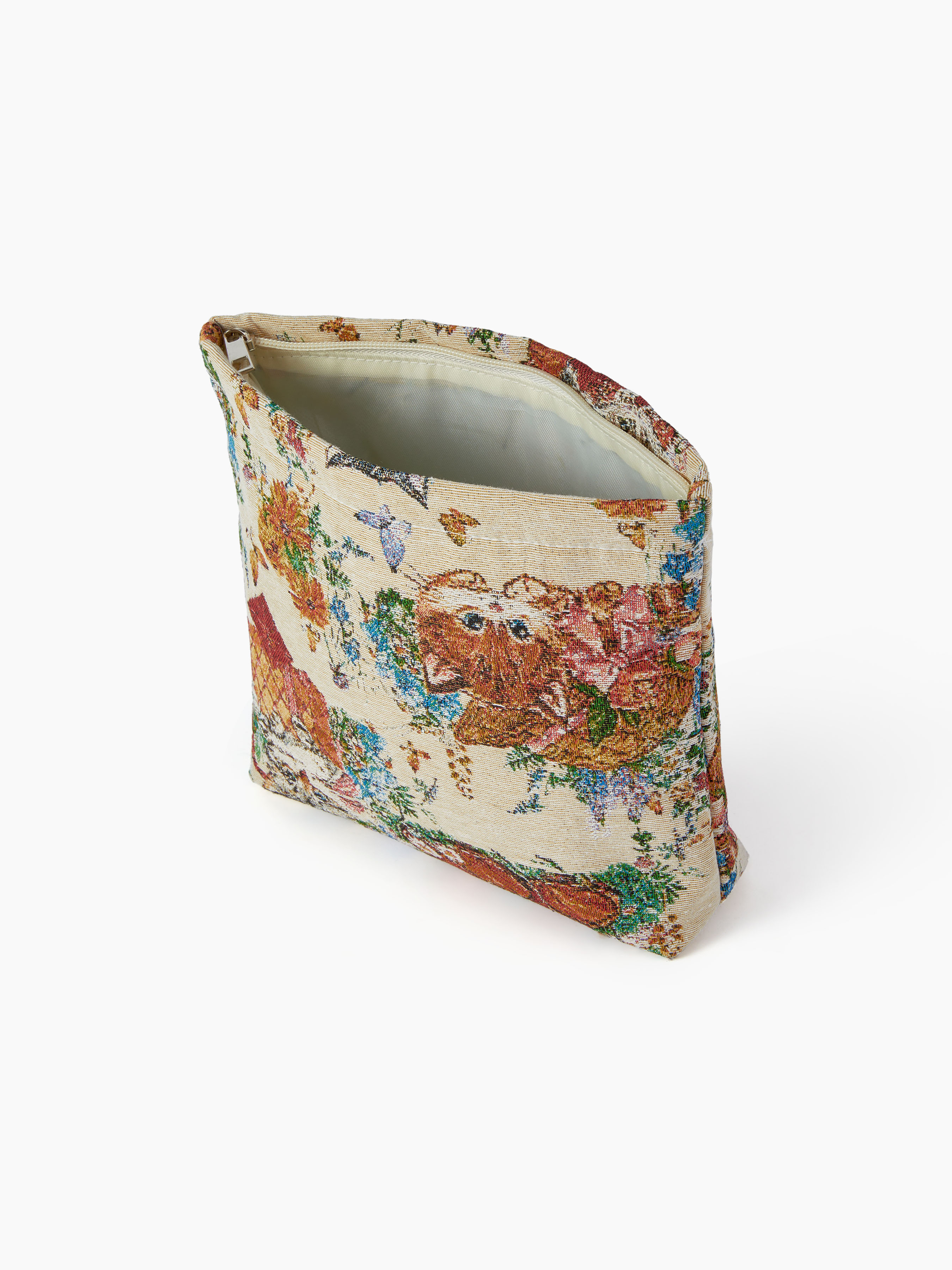 JACQUARD MAKEUP BAG